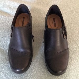 Clark black shoes